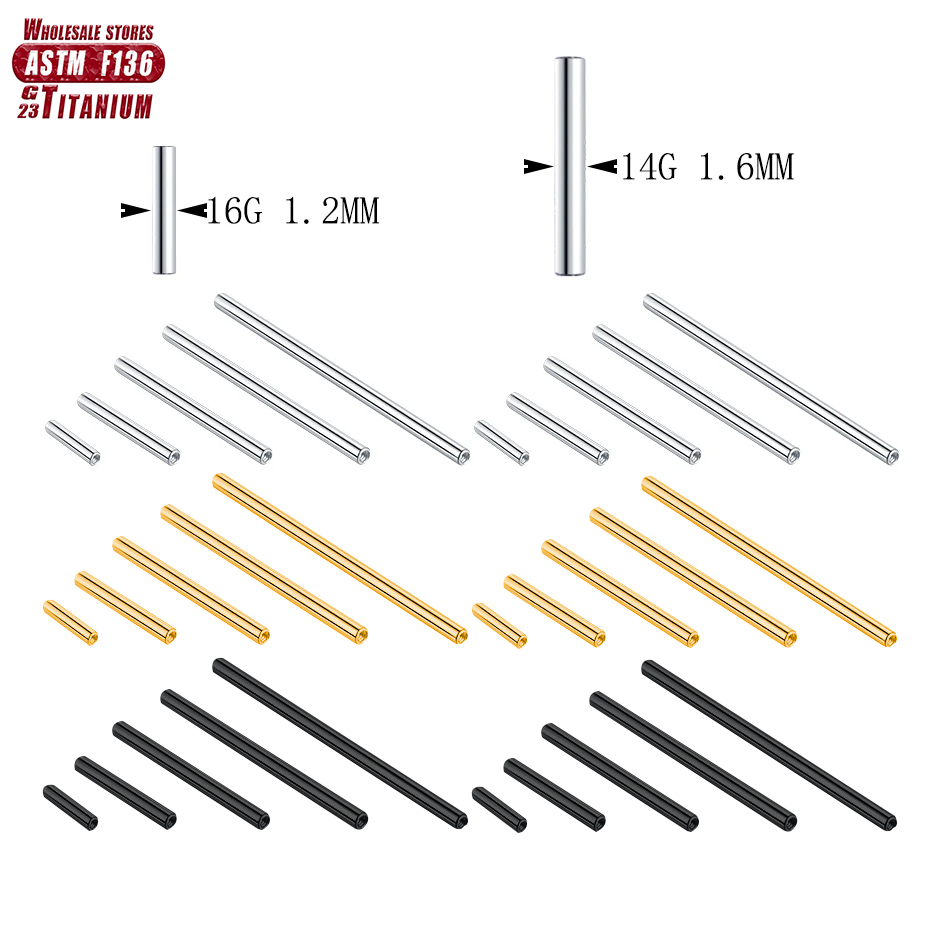 Body Jewelry Implants - Vente en gros ASTM F136 qualité