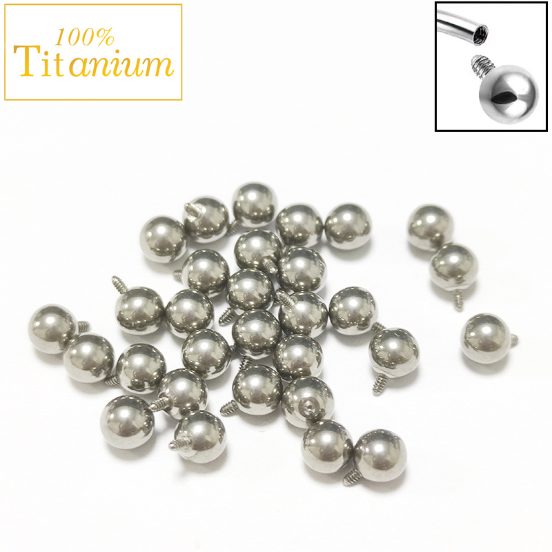 Body Jewelry Implants - 10 pièces de qualité d'implant ASTM