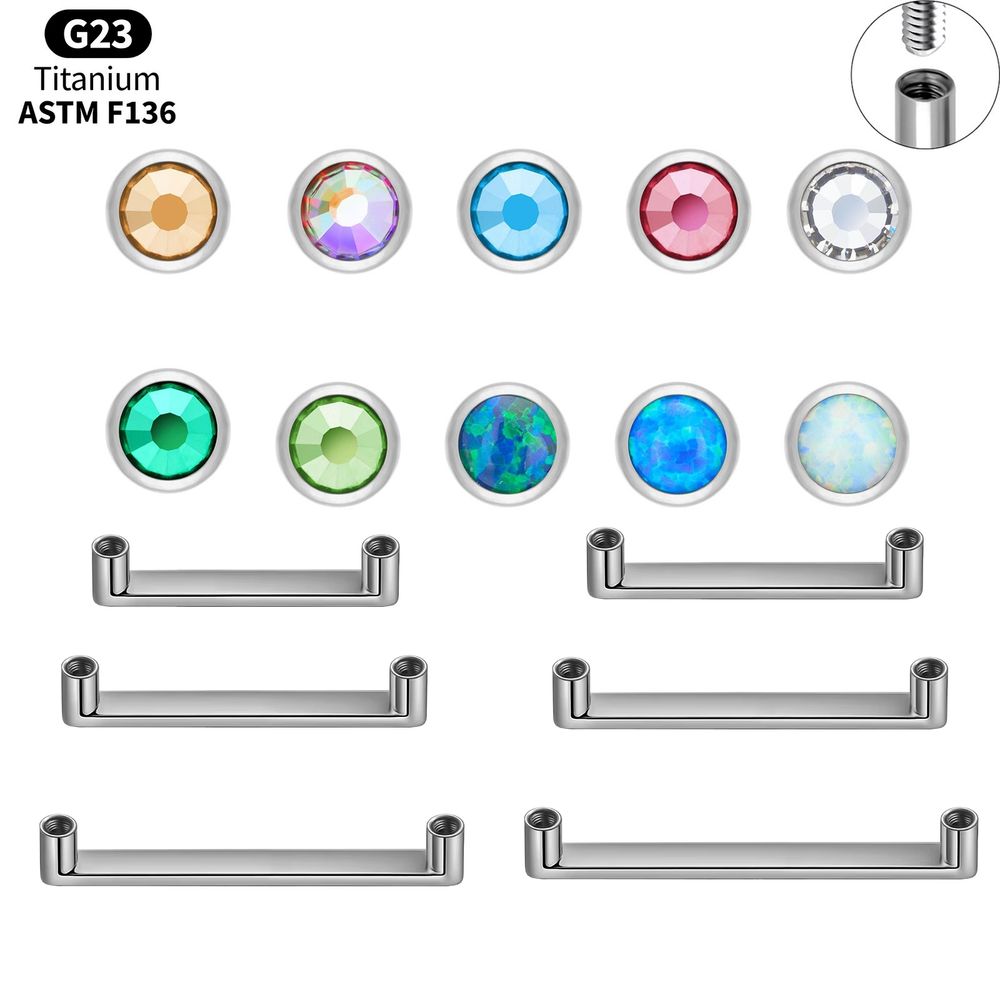 Body Jewelry Implants - Piercing de surface en titane ASTM