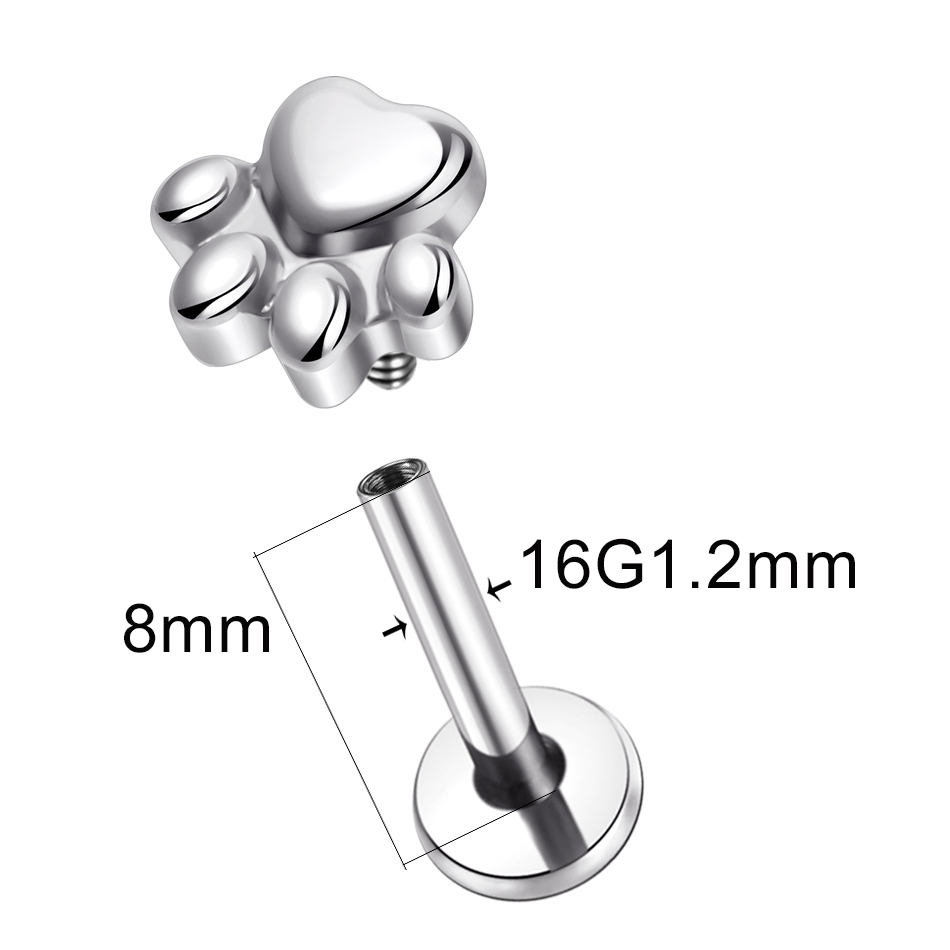 Boucles d'oreilles à tige en t - Body Jewelry Implants avis et prix
