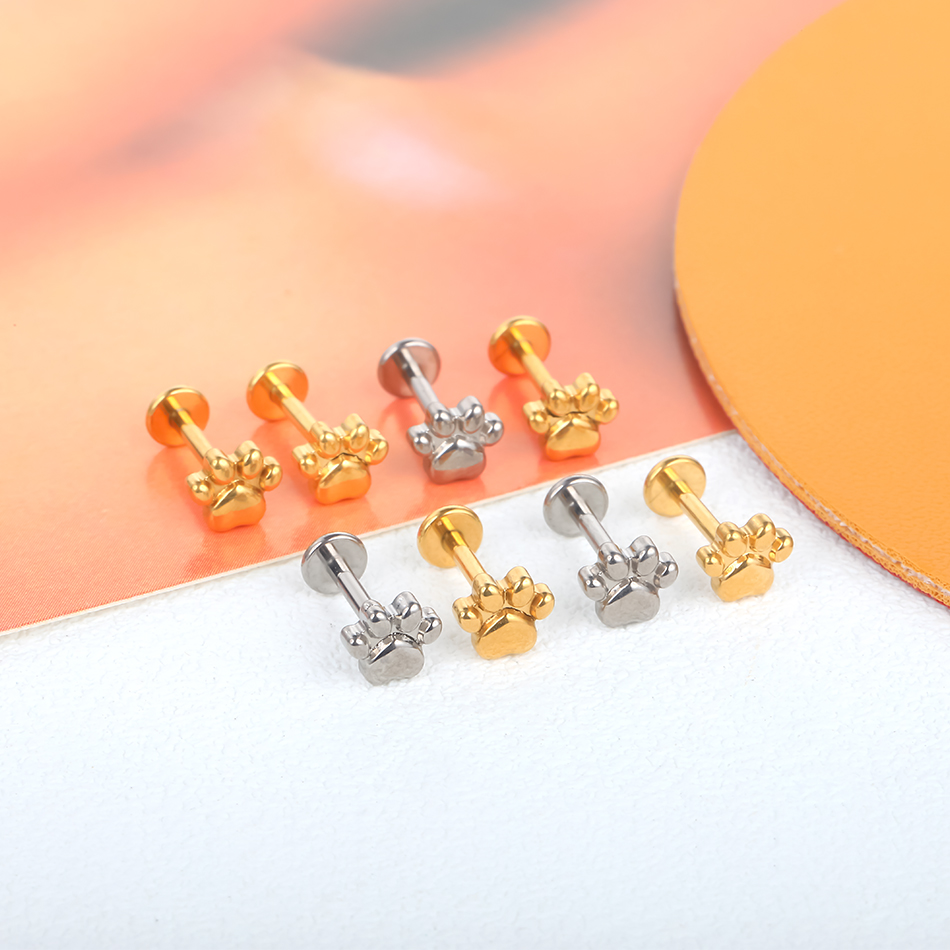 Boucles d'oreilles à tige en t - Body Jewelry Implants avis et prix