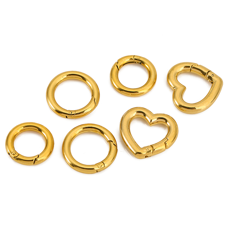 Fermoirs en acier inoxydable,  - Daith Heart Ring avis et prix