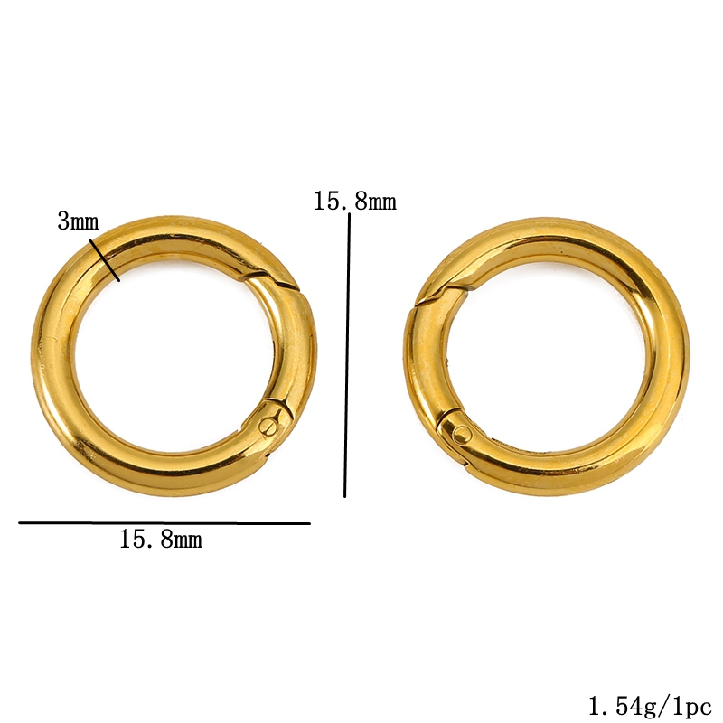 Fermoirs en acier inoxydable,  - Daith Heart Ring avis et prix