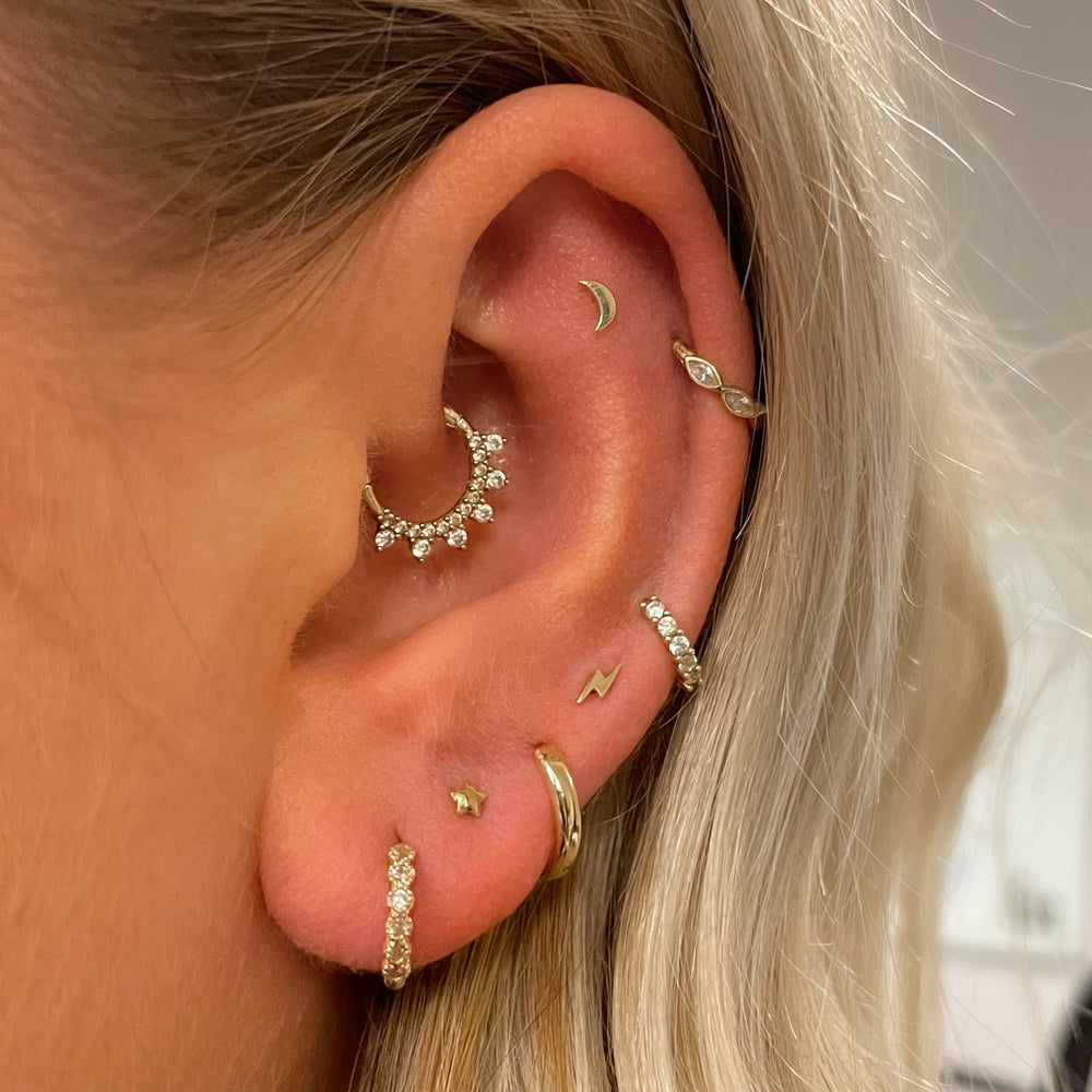 Boucles d'oreilles en forme d' - Body Jewelry Cartilage Earrings avis et prix
