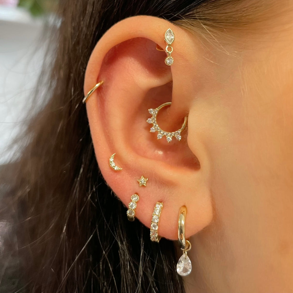 Boucles d'oreilles en forme d' - Body Jewelry Cartilage Earrings avis et prix