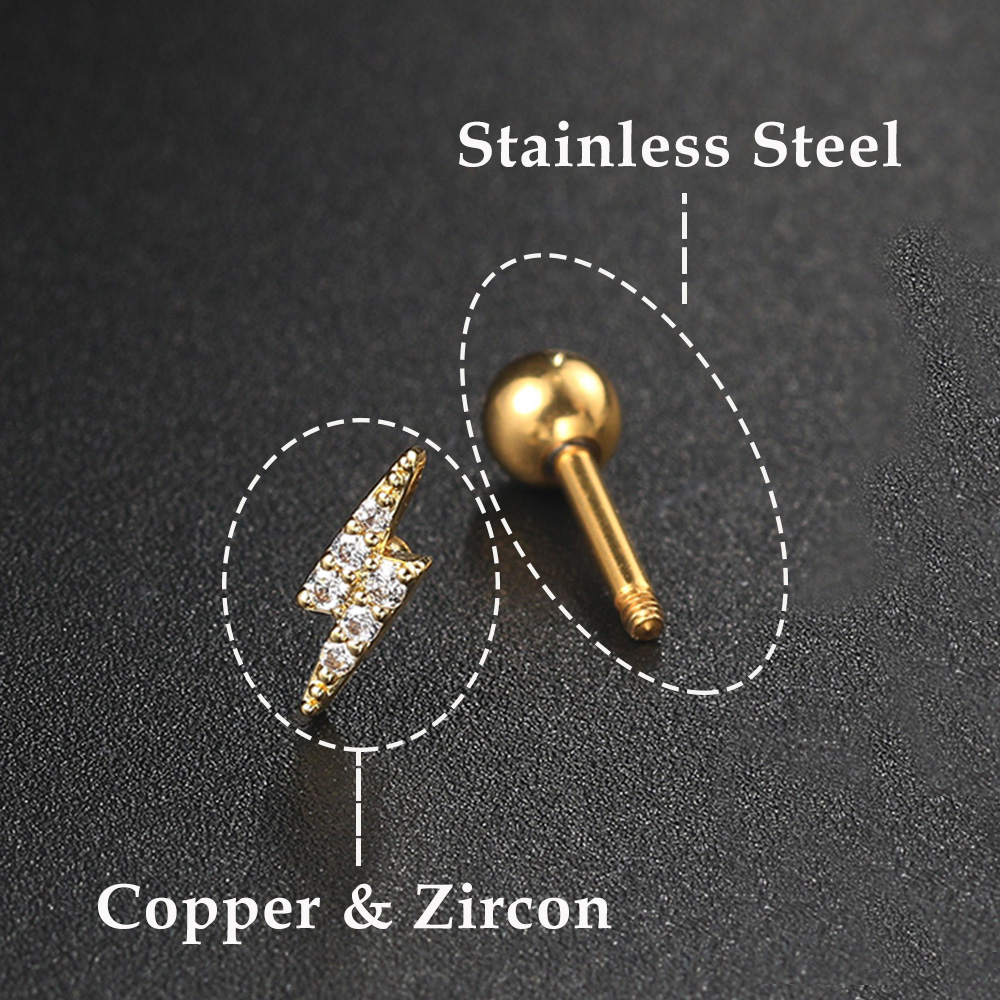 Boucles d'oreilles en forme d' - Body Jewelry Cartilage Earrings avis et prix
