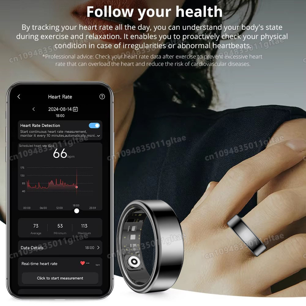 Anneau intelligent R10 avec ét - Daith Heart Ring avis et prix