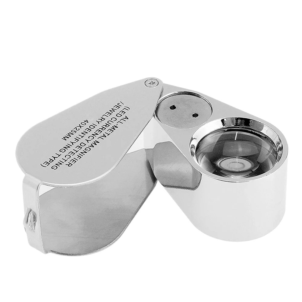 Loupe éclairée 40X avec lumièr - Body Jewelry Repair avis et prix