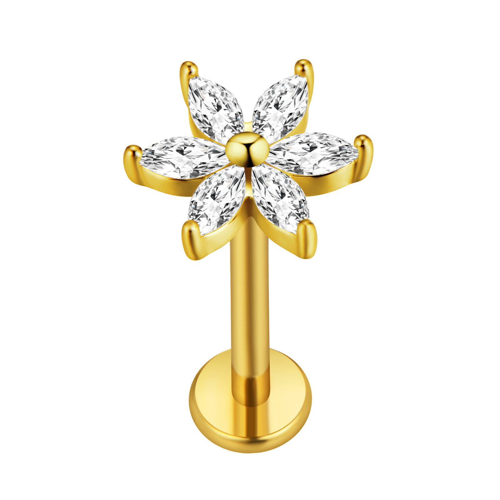 Feuille d'érable Labret Pierci - Body Jewelry Cartilage Earrings avis et prix