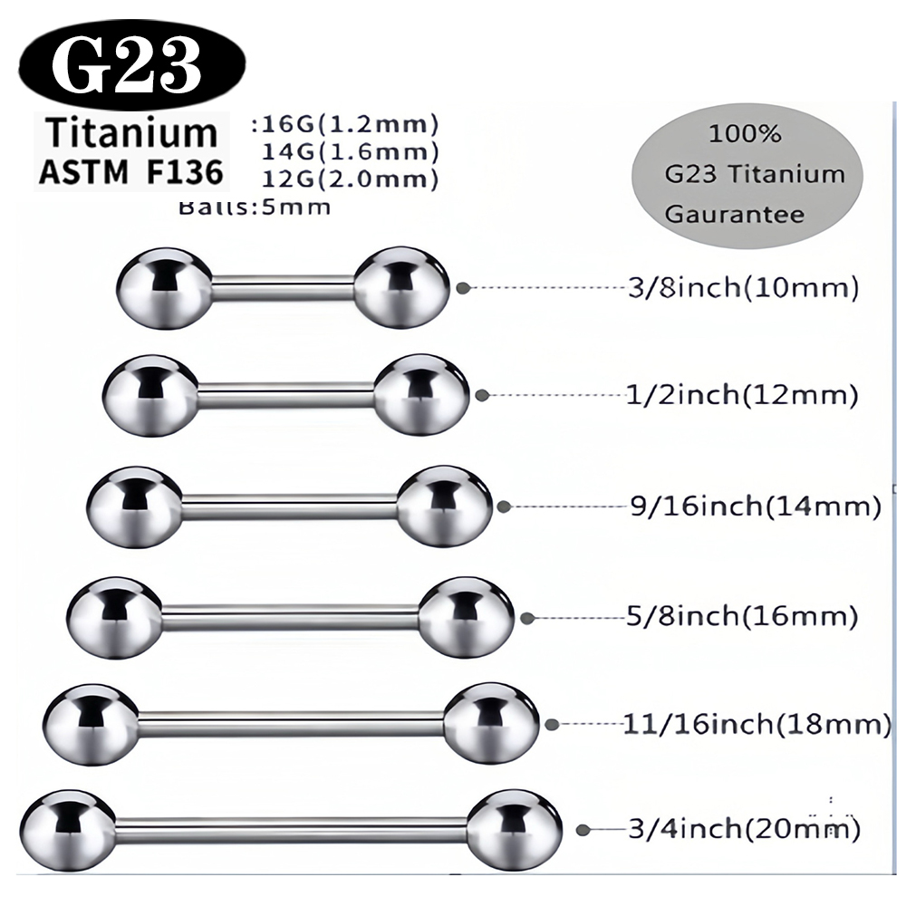 1/5/50 PIÈCES ASTM F136 Titane - Body Jewelry Implants avis et prix
