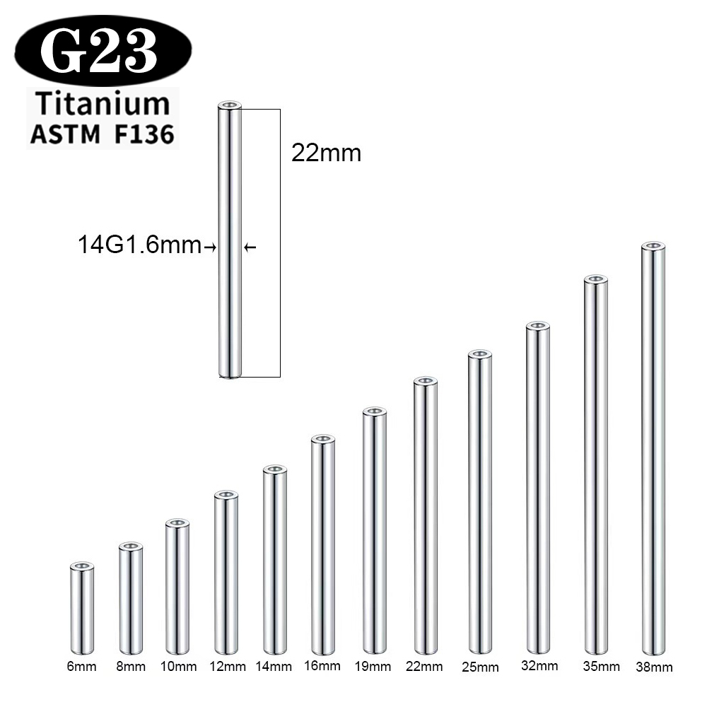 1/5/50 PIÈCES ASTM F136 Titane - Body Jewelry Implants avis et prix