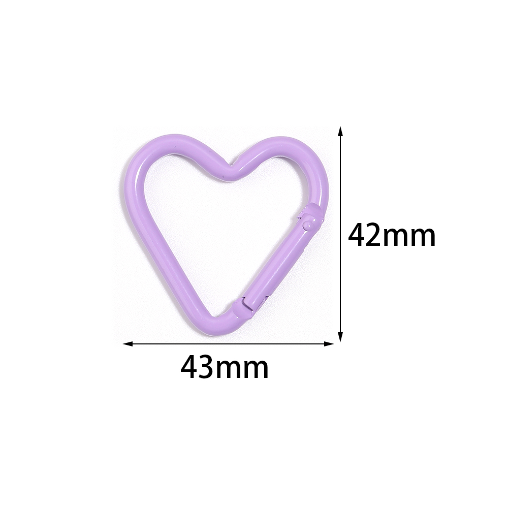 Lot de 5 mousquetons colorés e - Daith Heart Ring avis et prix