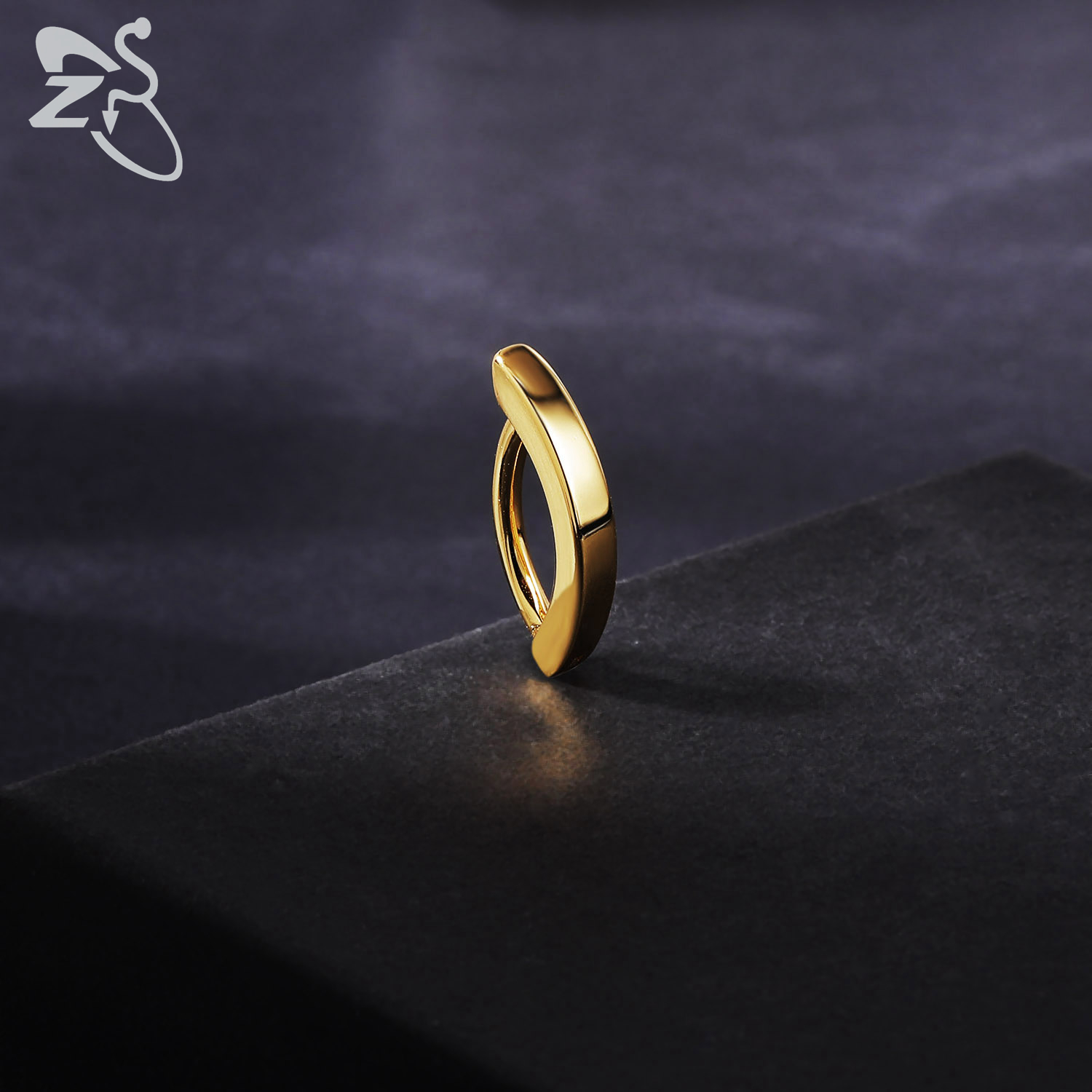 ZS 1 PC couleur or 14K 925 arg - Zs Body Jewelry avis et prix