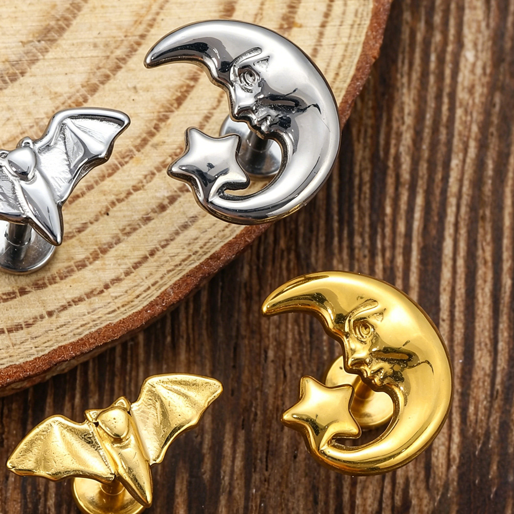 Labret en titane anodisé de qu - Body Jewelry Implants avis et prix